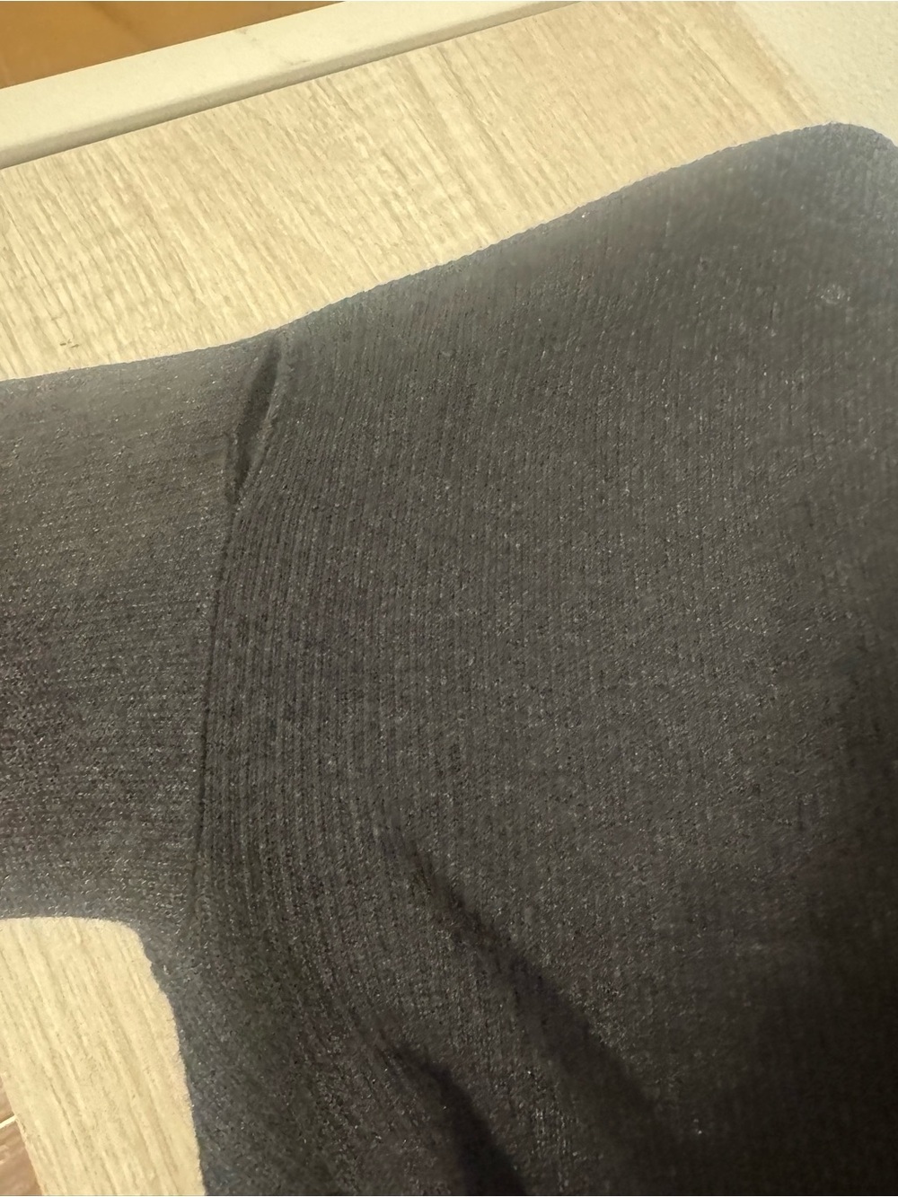 Lululemon Cabin Yogi Wrap Sweater Hoodie Soft Cozy Gym Athleisure Size 4 *Hole* - Picture 9 of 12